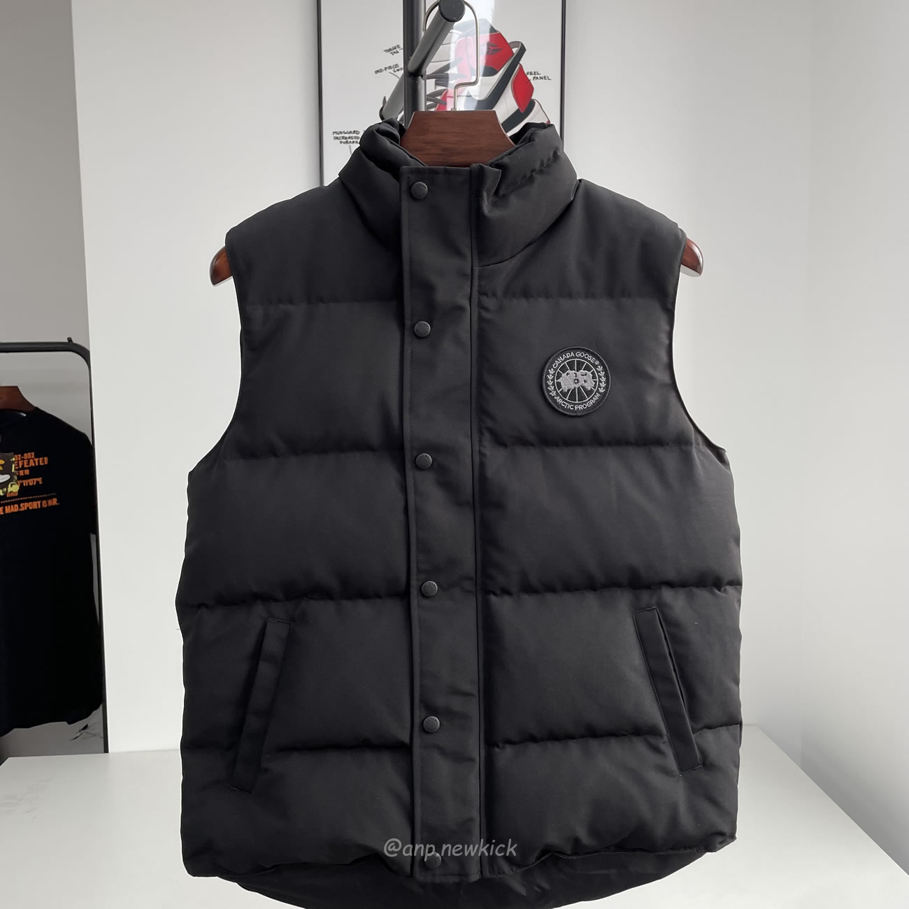 Canada Goose Garson Wool Vest Black (8) - newkick.cc